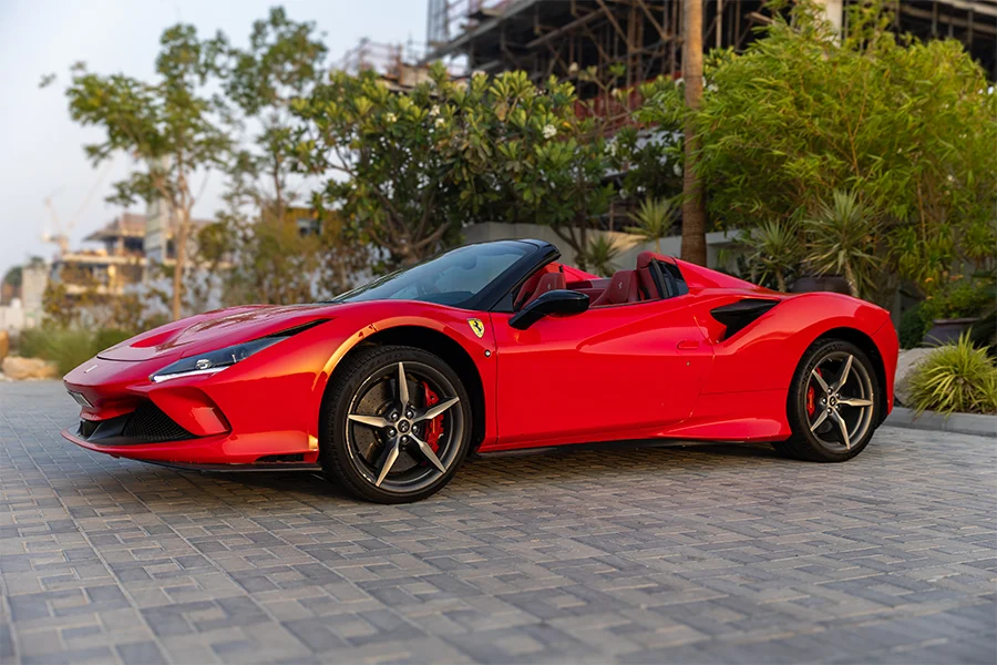 Rent Ferrari F8 Spider Dubai