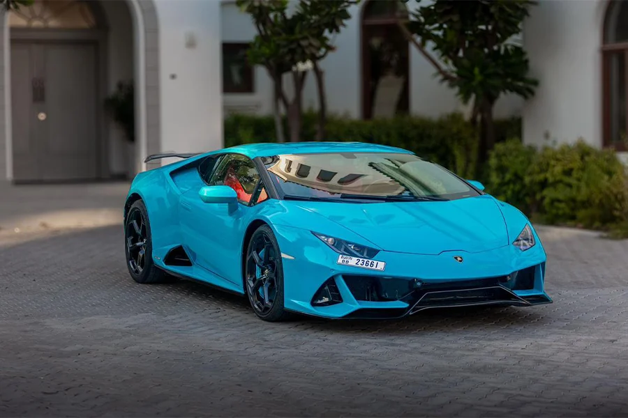 rent lamborghini evo spyder dubai